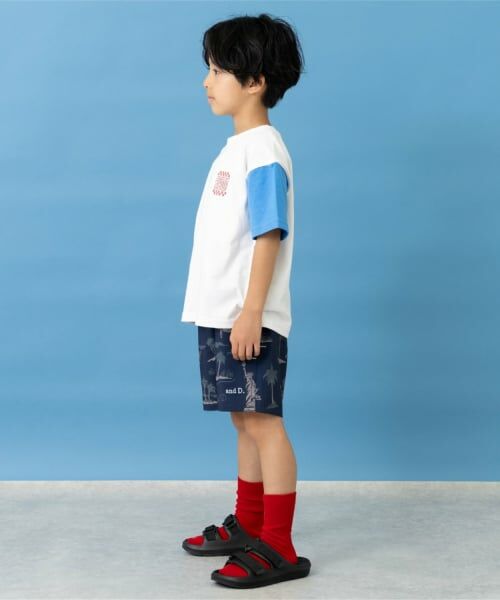 and D.petitmain / アンドディー. プティマイン Tシャツ | 【綿100%】【365D】アソートドライブプリント半袖Tシャツ | 詳細3