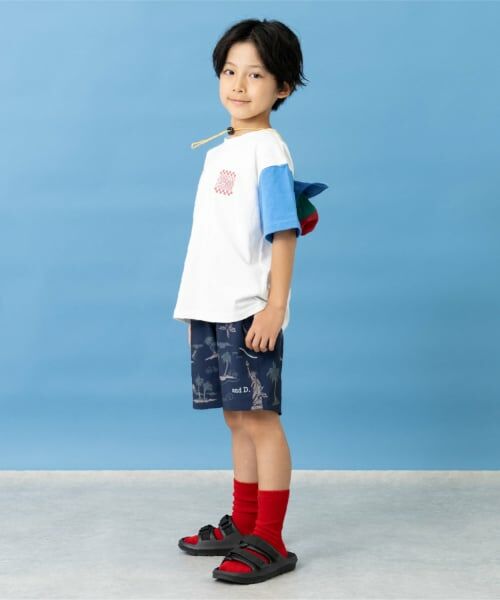 and D.petitmain / アンドディー. プティマイン Tシャツ | 【綿100%】【365D】アソートドライブプリント半袖Tシャツ | 詳細5