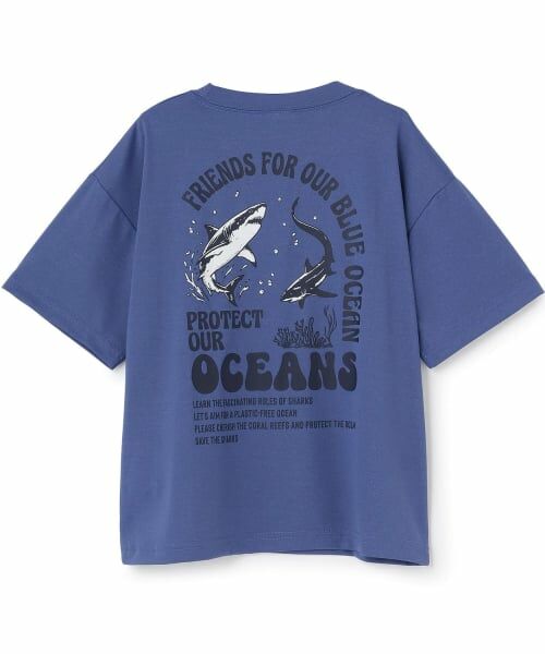 and D.petitmain / アンドディー. プティマイン Tシャツ | アソート濡れると色が変わるプリント半袖T | 詳細1