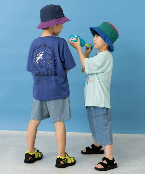 and D.petitmain / アンドディー. プティマイン Tシャツ | アソート濡れると色が変わるプリント半袖Tシャツ | 詳細15