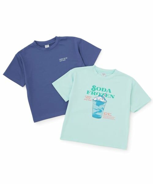 and D.petitmain / アンドディー. プティマイン Tシャツ | アソート濡れると色が変わるプリント半袖T | 詳細8