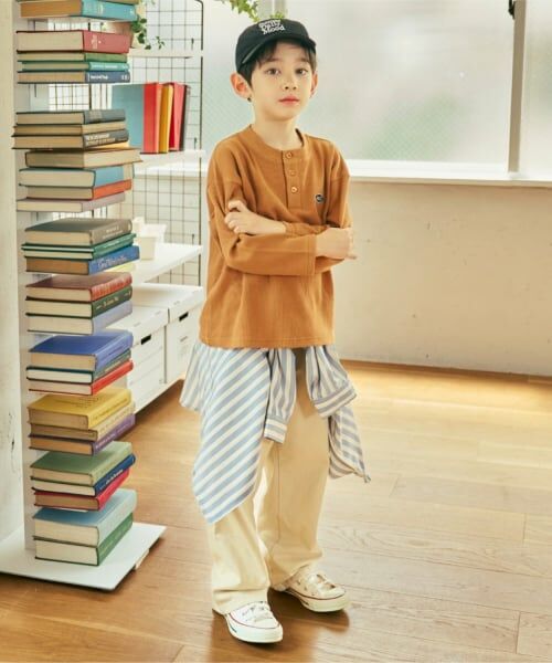 and D.petitmain / アンドディー. プティマイン その他パンツ | 【予約商品】【親子リンク】ペインターパンツ | 詳細10
