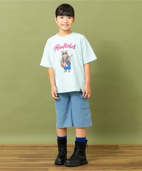 and D.petitmain / アンドディー. プティマイン Tシャツ | 【Penfield】【親子リンク】【接触冷感】キッズアソートベア半袖Tシャツ | 詳細4