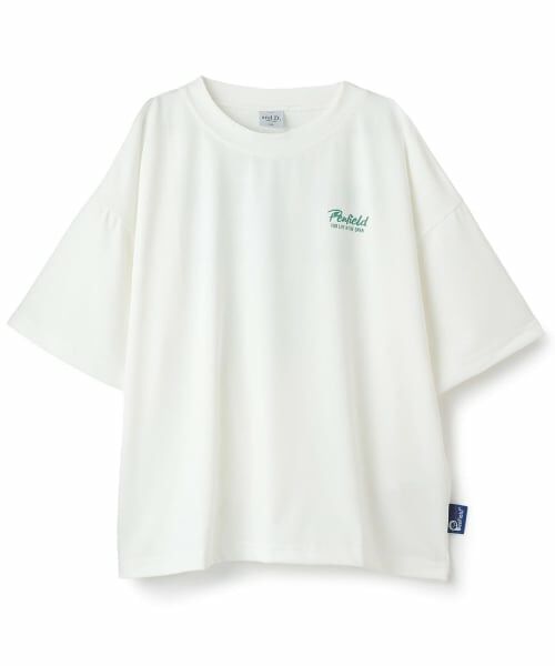 and D.petitmain / アンドディー. プティマイン Tシャツ | 【Penfield】【親子リンク】【接触冷感】キッズメッセージロゴバックBIG Tシャツ | 詳細15