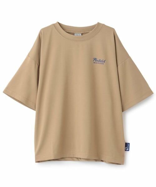 and D.petitmain / アンドディー. プティマイン Tシャツ | 【Penfield】【親子リンク】【接触冷感】キッズメッセージロゴバックBIG Tシャツ | 詳細17