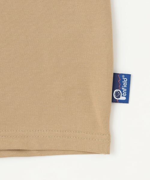 and D.petitmain / アンドディー. プティマイン Tシャツ | 【Penfield】【親子リンク】【接触冷感】キッズメッセージロゴバックBIG Tシャツ | 詳細21