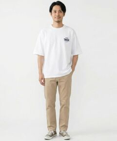 and D.petitmain / アンドディー. プティマイン Tシャツ | 【親子リンク】DADバックロゴ刺繍ビック半袖Tシャツ
