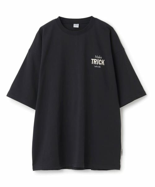 and D.petitmain / アンドディー. プティマイン Tシャツ | 【親子リンク】DADバックロゴ刺繍ビック半袖Tシャツ | 詳細2