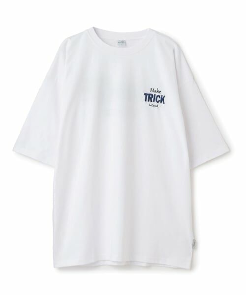 and D.petitmain / アンドディー. プティマイン Tシャツ | 【親子リンク】DADバックロゴ刺繍ビック半袖Tシャツ | 詳細6