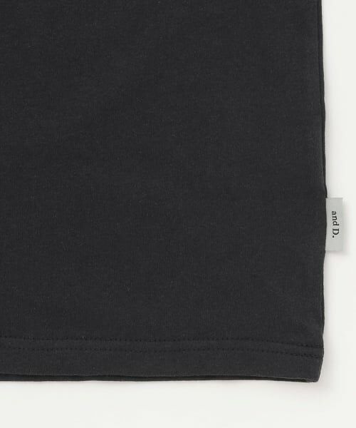 and D.petitmain / アンドディー. プティマイン Tシャツ | 【親子リンク】DADバックロゴ刺繍ビック半袖Tシャツ | 詳細9