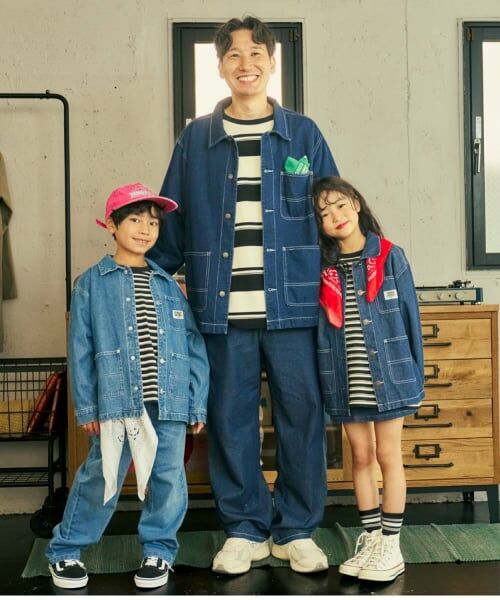 and D.petitmain / アンドディー. プティマイン その他パンツ | 【予約商品】【親子リンク】【DAD】デニムペインターパンツ | 詳細9