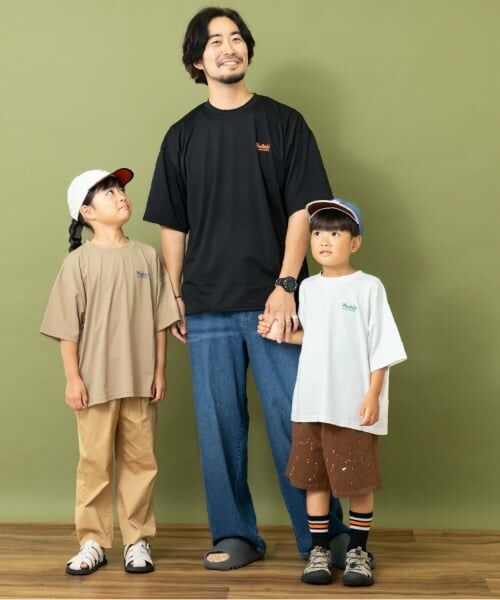 and D.petitmain / アンドディー. プティマイン Tシャツ | 【Penfield】【親子リンク】【接触冷感】DADメッセージロゴバックBIG Tシャツ | 詳細3