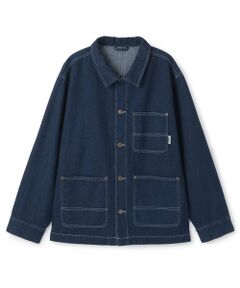and D.petitmain / アンドディー. プティマイン ブルゾン | 【予約商品】【親子リンク】【DAD】デニムカバーオール