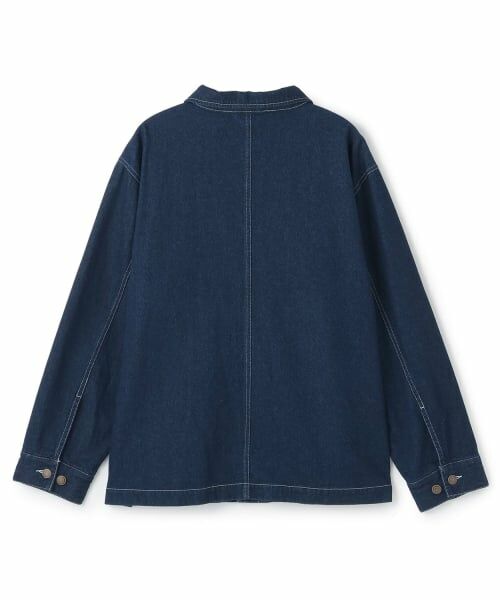 and D.petitmain / アンドディー. プティマイン ブルゾン | 【予約商品】【親子リンク】【DAD】デニムカバーオール | 詳細1