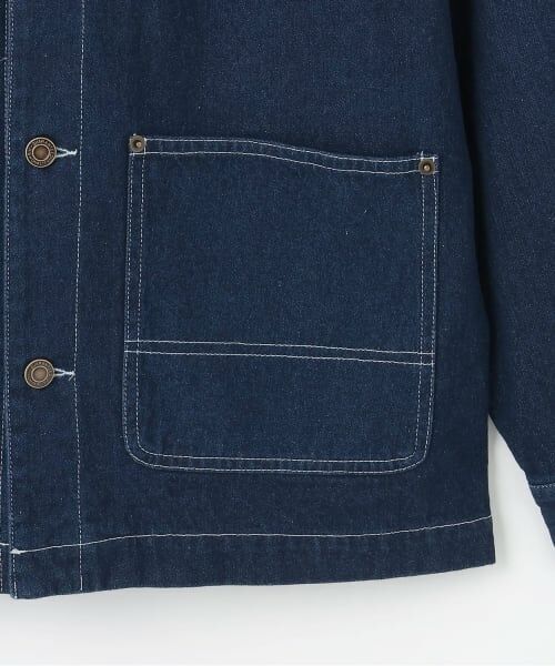 and D.petitmain / アンドディー. プティマイン ブルゾン | 【予約商品】【親子リンク】【DAD】デニムカバーオール | 詳細4