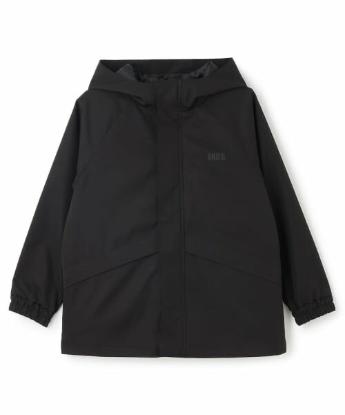 and D.petitmain / アンドディー. プティマイン ブルゾン | 【予約商品】3WAYマウンテンパーカー(黒)