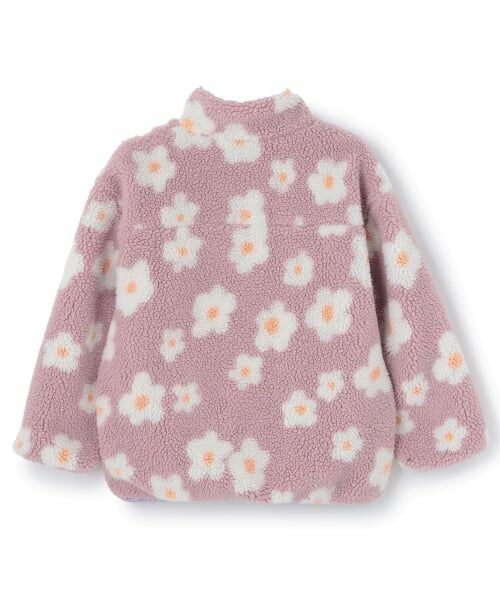 and D.petitmain / アンドディー. プティマイン ブルゾン | 【予約商品】リバーシブル総柄ボアジャケット | 詳細1