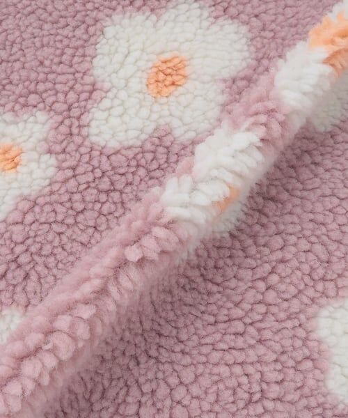 and D.petitmain / アンドディー. プティマイン ブルゾン | 【予約商品】リバーシブル総柄ボアジャケット | 詳細14