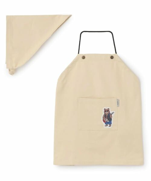 and D.petitmain / アンドディー. プティマイン インテリア・生活雑貨・ホビー・ステーショナリー | 【親子リンク】【Penfield】KIDSエプロンセット（オフ ホワイト）