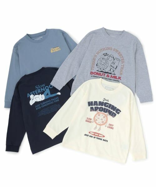 and D.petitmain / アンドディー. プティマイン Tシャツ | 【365D.】OFUZAKEワイド長袖Tシャツ | 詳細23