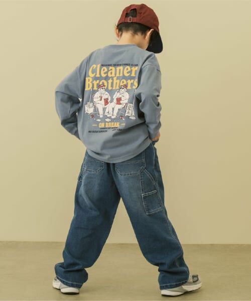 and D.petitmain / アンドディー. プティマイン Tシャツ | 【365D.】OFUZAKEワイド長袖Tシャツ | 詳細3