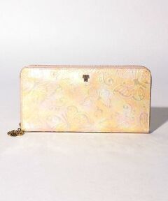 ANNA SUI / アナスイ 財布・コインケース・マネークリップ | パピヨン ラウンド長財布 ライトブルー2