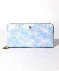 ANNA SUI / アナスイ 財布・コインケース・マネークリップ | パピヨン ラウンド長財布 ライトブルー2
