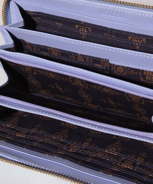 ANNA SUI / アナスイ 財布・コインケース・マネークリップ | パピヨン ラウンド長財布 ライトブルー2 | 詳細7