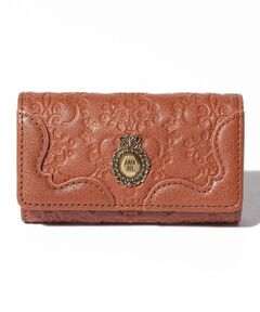 ANNA SUI / アナスイ キーケース | ヴィンテージローズ キーケース ワイン4
