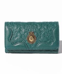ANNA SUI / アナスイ キーケース | ヴィンテージローズ キーケース ワイン4