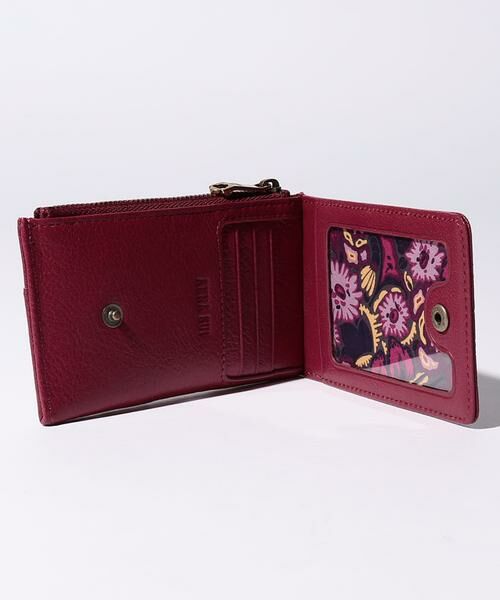 ANNA SUI / アナスイ カードケース・名刺入れ・定期入れ | ヴィンテージローズ　マルチケース ワイン4 | 詳細4