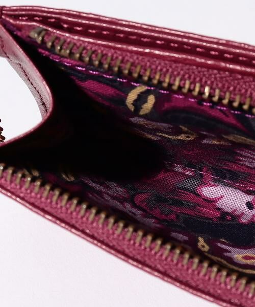ANNA SUI / アナスイ カードケース・名刺入れ・定期入れ | ヴィンテージローズ　マルチケース ワイン4 | 詳細5