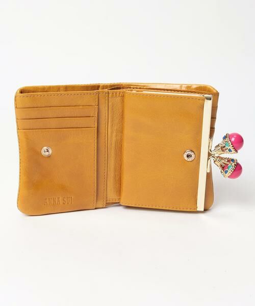 ANNA SUI / アナスイ 財布・コインケース・マネークリップ | バルーン 内口金二つ折り財布 マスタード5 | 詳細11
