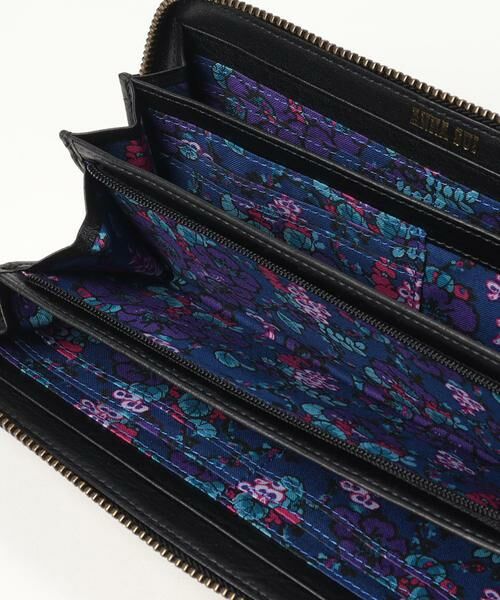 ANNA SUI / アナスイ 財布・コインケース・マネークリップ | セルパン ラウンド長財布 レッド | 詳細11