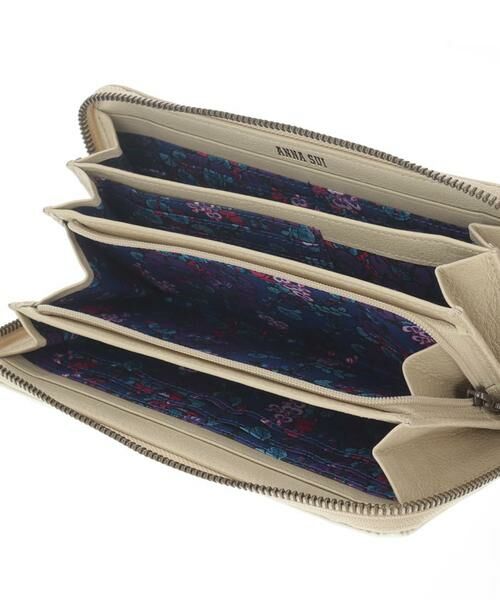 ANNA SUI / アナスイ 財布・コインケース・マネークリップ | セルパン ラウンド長財布 レッド | 詳細13