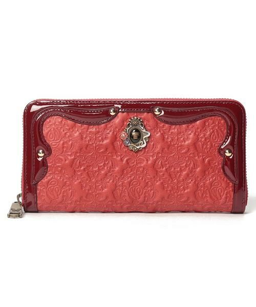 ANNA SUI / アナスイ 財布・コインケース・マネークリップ | セルパン ラウンド長財布 レッド | 詳細14