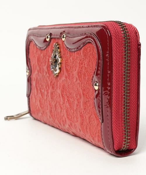ANNA SUI / アナスイ 財布・コインケース・マネークリップ | セルパン ラウンド長財布 レッド | 詳細2
