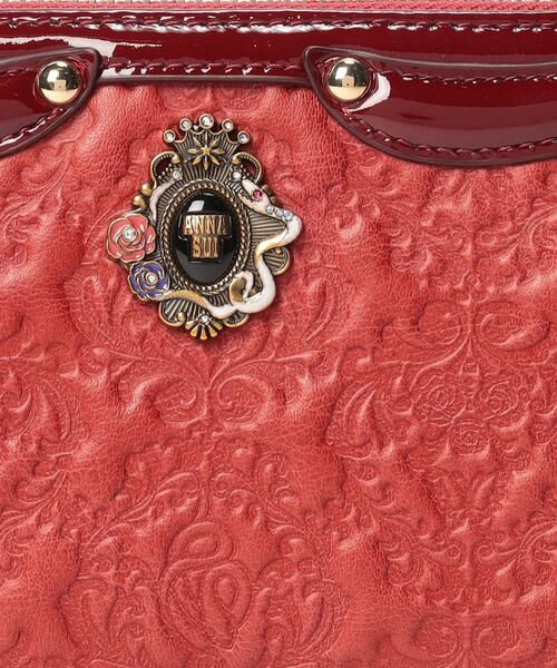 ANNA SUI / アナスイ 財布・コインケース・マネークリップ | セルパン ラウンド長財布 レッド | 詳細8