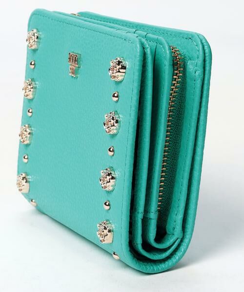 ANNA SUI / アナスイ 財布・コインケース・マネークリップ | バレンシア Lファスナー二つ折り財布 ダークグリーン6 | 詳細2