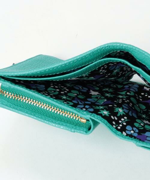 ANNA SUI / アナスイ 財布・コインケース・マネークリップ | バレンシア Lファスナー二つ折り財布 ダークグリーン6 | 詳細5