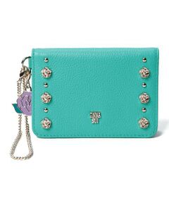 ANNA SUI / アナスイ カードケース・名刺入れ・定期入れ | バレンシア 二面パスケース ダークグリーン6