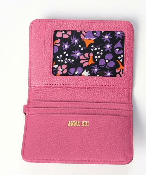 ANNA SUI / アナスイ カードケース・名刺入れ・定期入れ | バレンシア 二面パスケース ダークグリーン6 | 詳細7