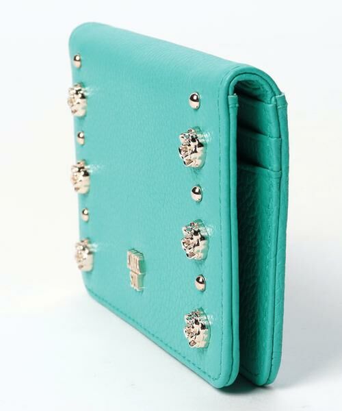ANNA SUI / アナスイ カードケース・名刺入れ・定期入れ | バレンシア 二面パスケース ダークグリーン6 | 詳細9