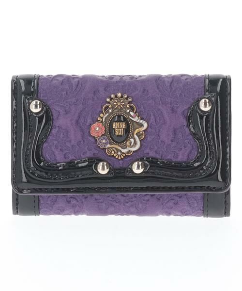 その他【色: ブラック】[ANNA SUI] アナスイ セルパン キーケース レディー