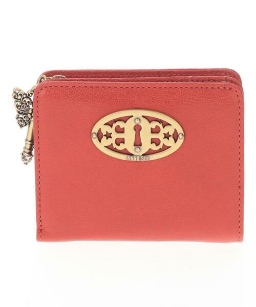ANNA SUI / アナスイ 財布・コインケース・マネークリップ | ドリーム Lファスナー二つ折り財布 ラベンダー（レッド）
