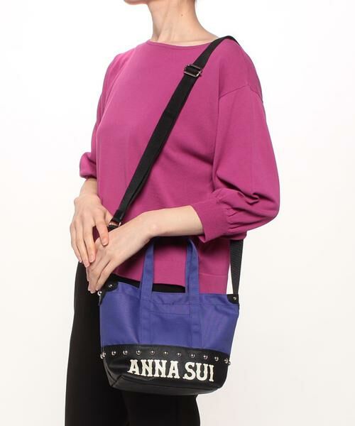 ANNA SUI / アナスイ トートバッグ | ハングアウト 2wayミニトート パープル | 詳細8