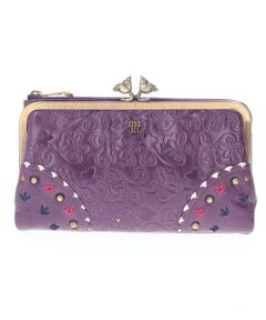 ANNA SUI / アナスイ 財布・コインケース・マネークリップ | リトルバード 口金長財布 パープル