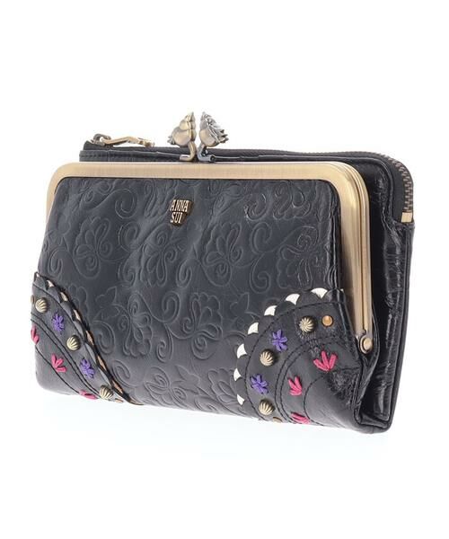 ANNA SUI / アナスイ 財布・コインケース・マネークリップ | リトルバード 口金長財布 パープル | 詳細10