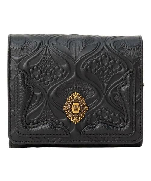 ANNA SUI / アナスイ 財布・コインケース・マネークリップ | ノヴァ BOX二つ折り財布（ブラック）