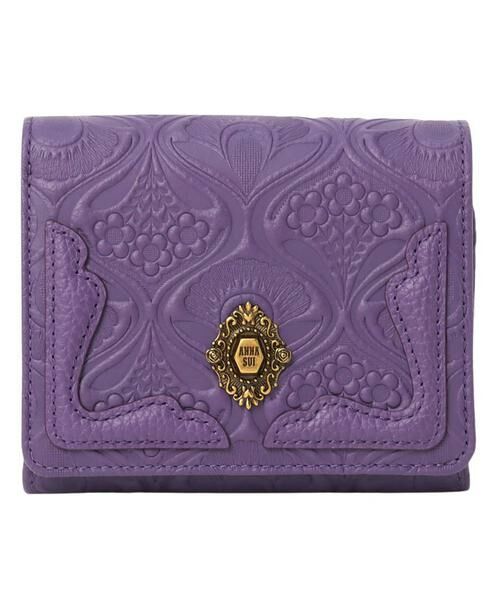 ANNA SUI / アナスイ 財布・コインケース・マネークリップ | ノヴァ BOX二つ折り財布（パープル）